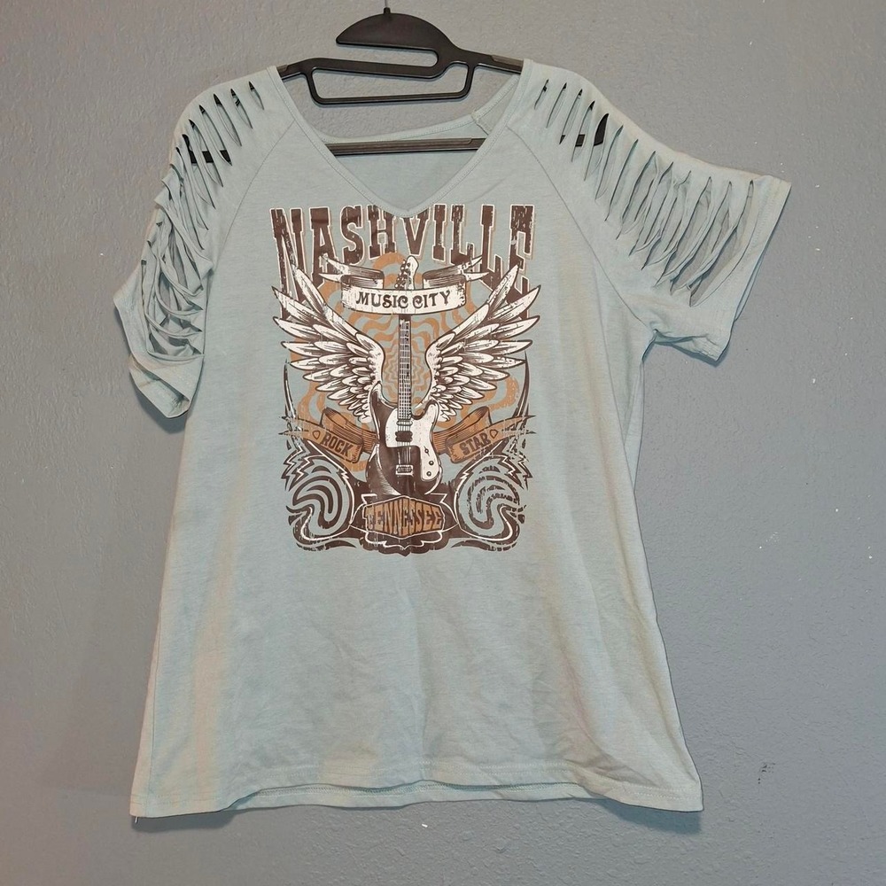 Nashville Music City graphic T